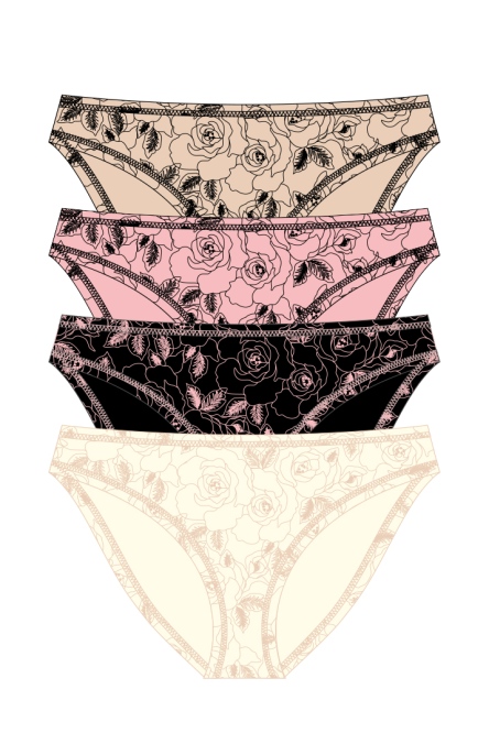 102-30 Трусы женские (4 шт) фото № 1