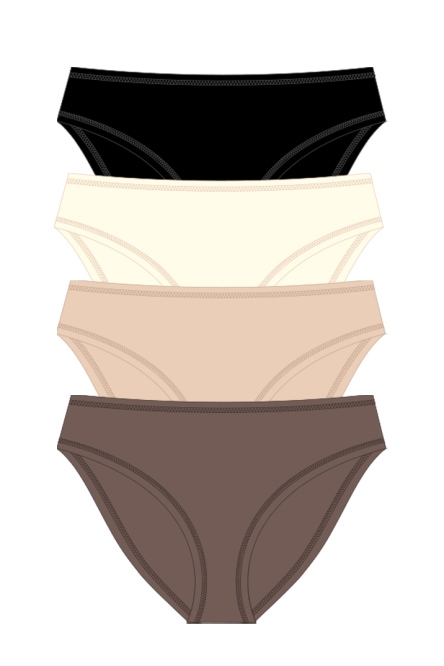 102-34 трусы женские (4 шт) фото № 1