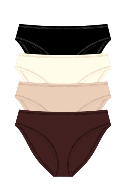 102-34 трусы женские (4 шт) фото № 1