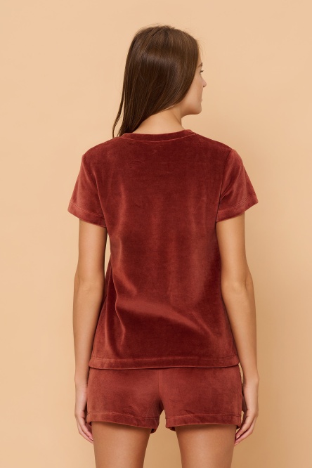 301-6214 Комплект женский (джемпер и шорты) фото № 5