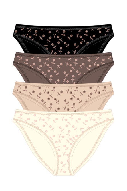 102-30 Трусы женские (4 шт) фото № 1